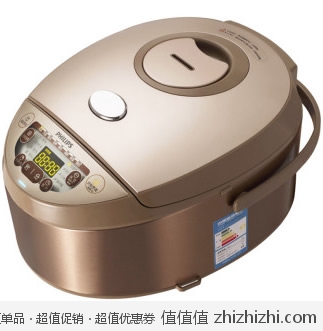 飞利浦 PHILIPS HD3065 4L电脑版电饭煲 库巴购物网价格299包邮，易迅649！
