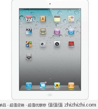 苹果 Apple iPad 2 MC979CH/A 16G WIFI版 平板电脑 白色 库巴购物网价格2699包邮