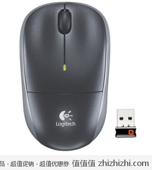 罗技 Logitech M215 无线人体工学光电鼠标 黑色（升级版） 库巴购物网价格69