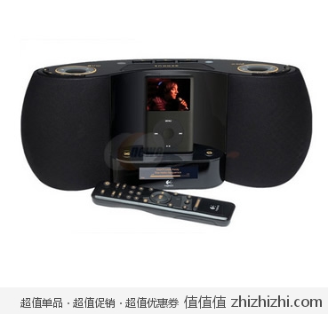 罗技 Logitech Pure-Fi Dream 2.0声道 Dock音箱（iPod/iPhone专用） 新蛋网价格988包邮，易迅1499！