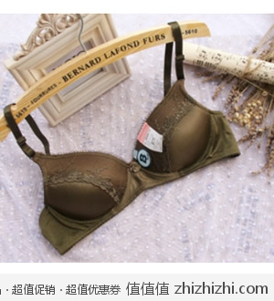 白菜价：日本仿真丝无钢圈发育期少女文胸睡眠内衣  淘宝网9.9包邮
