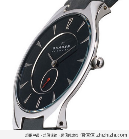 Skagen 薄款男表 美国Amazon 47.5美元
