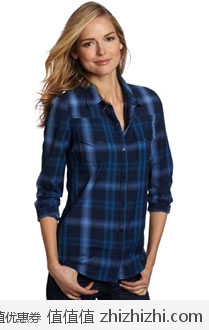抢！Calvin Klein 女士纯棉长袖衬衫 美国Amazon折后最低$47.6 海淘到手约￥350