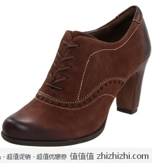 超值！全五星好评！爱步 ECCO 女士时尚真皮高跟鞋 美国Amazon棕色款折后最低$68 海淘到手约￥500