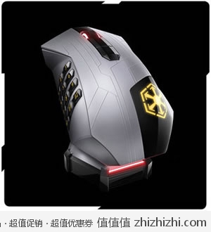 超值！雷蛇 Razer 星球大战系列之旧联合国，<font color=#ff6600>17键位</font>，专业级<font color=#ff6600>双模</font>电竞游戏鼠标，美国Amazon$69.99，海淘到手约￥512，同款国内售价￥900+