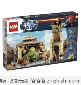 超值！乐高 LEGO 星球大战系列之贾巴的宫殿 9516 美国Amazon$95.37 海淘到手约￥725 国内淘宝代购在￥1000+