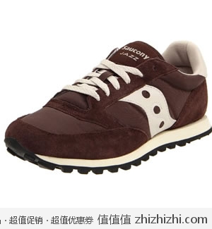 抢！索康尼 Saucony 男士网面+<font color=#ff6600>山羊反毛皮</font>运动鞋 美国Amazon棕色款折后最低$25.2 海淘到手约￥233