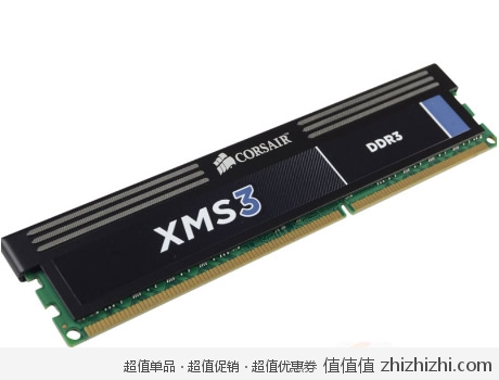 海盗船 CORSAIR CMX4GX3M1A1600C9 4G DDR3 1600MHz 台式机内存（超频/带散热马甲） 新蛋网价格139