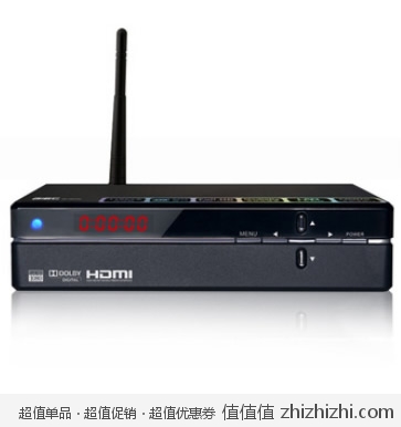 杰科 GIEC GK-HD230plus 1185 WIFI 高清播放器  易迅网（广东站）价格299，送1.3米HDMI高清线！