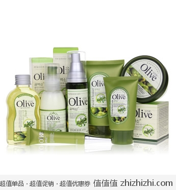 超值超值套装：韩伊 CO.E 橄榄Olive 保湿补水8件套装大全 京东商城价格99 包邮