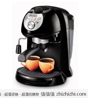 意大利 德龙(DeLonghi) 泵压蒸汽意式特浓咖啡机 EC200CD.B 京东商城价格999 包邮