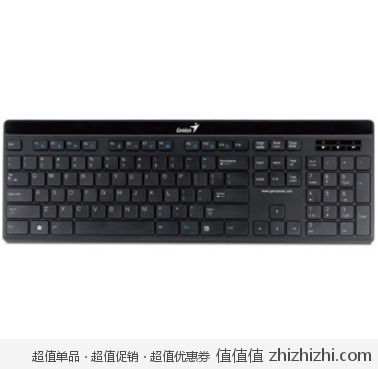 精灵 Genius SlimStar i222 超薄有线USB键盘  京东商城价格29