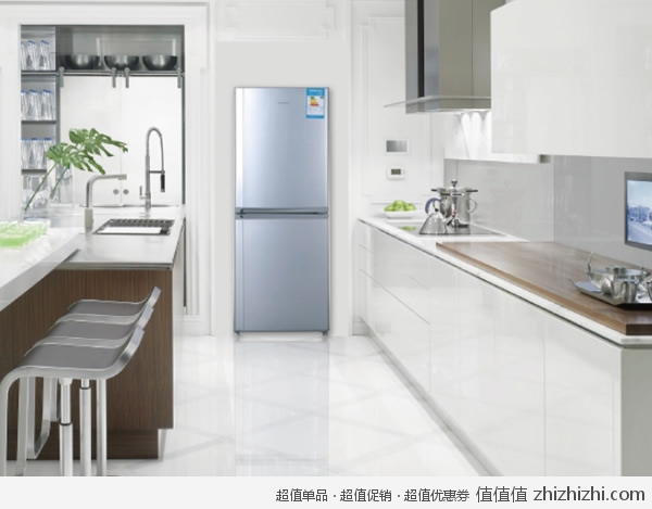 海信 Hisense BCD-170QN-J 170L双门冰箱（拉丝银） 京东商城价格1359包邮，补贴260，用券再减100，<font color=#ff6600>实付999</font>！