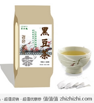 秀尔魅黑豆茶 买3送1 天猫9.91包邮 
