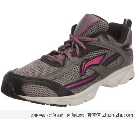 李宁 LI-NING  跑步系列 女子跑步鞋  <font color=#ff6600>亚马逊中国价格98.9包邮，3.5折特价！</font> 