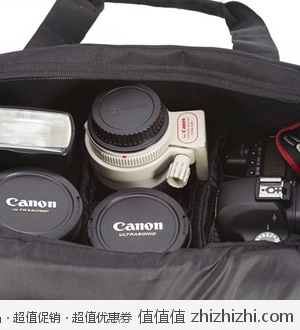 吉普 SLR系列 SLR-007B 加厚耐磨防水尼龙单肩数码相机包 易迅网上海仓北京仓229包邮