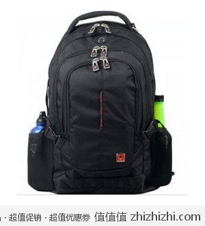 Swisswin SW-9393 双肩背包 15英寸 黑色 易迅网99包邮(重庆仓除外) 