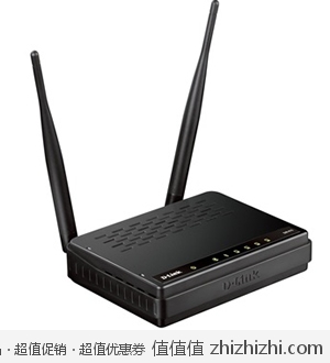 D-Link DIR-615 无线路由器（黑） 易迅网广东仓99包邮