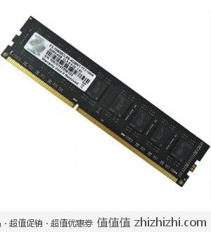 芝奇 DDR3 1333 4G台式机内存(F3-10600CL9S-4GBNT) 京东99包邮