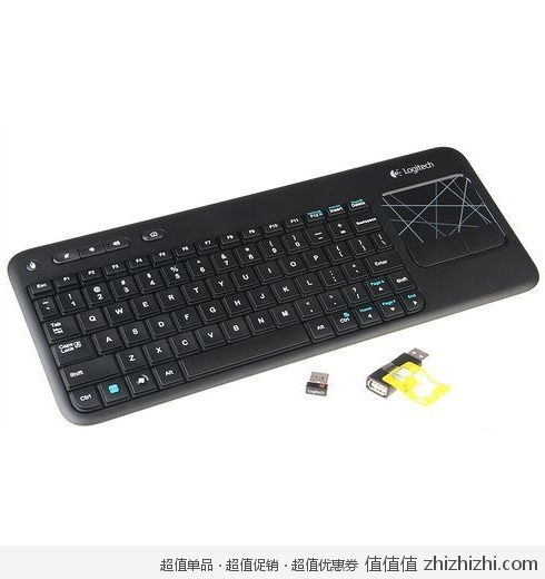 Logitech 罗技 K400 无线键盘 全键盘+触控板 新概念键盘 易迅网上海仓259包邮