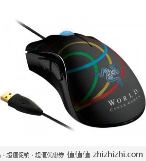 Razer 雷蛇 炼狱蝰蛇 DeathAdder WCG典藏版 <i><del>易迅209包邮</i><idel>京东199包邮