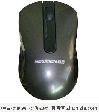 新贵 NEWMEN 自由豹100 MS-168RF 无线鼠标 灰色  京东商城价格29
