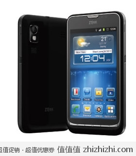 中兴 ZTE V961 3G（GSM/WCDMA）手机 苏宁易购价格899包邮，可用100元转盘券，入手799！