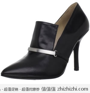 超值！玖熙 Nine West 女士真皮个性高跟鞋 美国Amazon黑色款折后最低$60 海淘到手约￥449