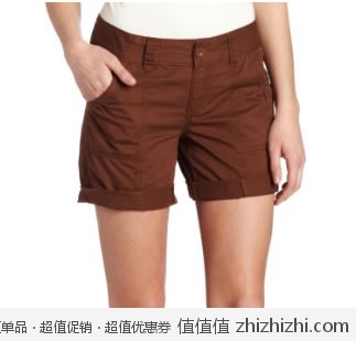 白菜！Calvin Klein 女士纯棉可卷边热裤 美国Amazon折后最低$12.42