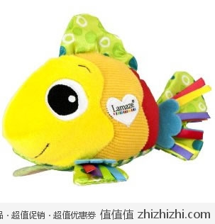 超值！拉玛泽 Lamaze 彩色萌鱼摆摆宝宝玩具 美国Amazon$7.72