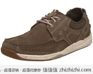 超值！其乐 Clarks 男士牛皮织物休闲鞋 美国Amazon$63 海淘到手约￥468