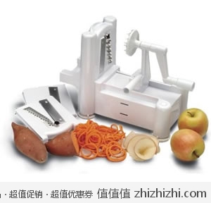 超值！畅销榜第一！World Cuisine A4982799 电动切菜器，美国Amazon$31.75，海淘到手约￥298，同款淘宝代购在￥500+