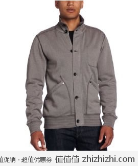 超值！Calvin Klein 男士纯棉纽扣外套 美国Amazon$64.99 海淘到手约￥455