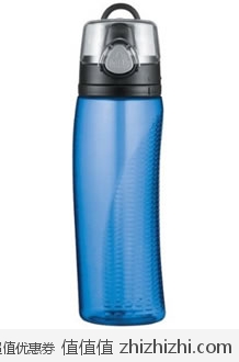 抢！膳魔师 Thermos 一键闭合式样水杯 710ml 蓝色款美国Amazon$9.59