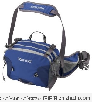 超值！土拨鼠 Marmot 户外通用腰包 美国Amazon蓝色款$48.3 海淘到手约￥350