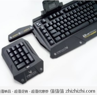 无影剑 AZIO KB588U LeveTron Mech4 有线机械游戏键盘（无形设计/防水） 亚马逊中国价格599包邮