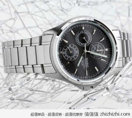 卡西欧 CASIO ANALOGUE系列 MTP-1246D-1A 男士手表  新蛋网价格199
