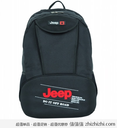 JEEP 防泼水高密度尼龙双肩休闲商旅多功能数码相机包 PRO-008B 京东商城价格399 包邮 苏宁易购599 高鸿商城629