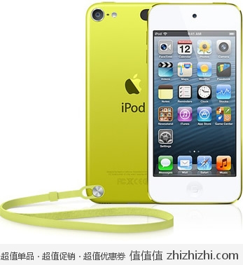 苹果（Apple）iPod touch 5代 32G MC714CH/A 多媒体播放器 黄色 高鸿商城价格2149包邮