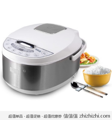 SKG 电饭煲 FB2132 不锈钢电脑版3L 一号店价格159包邮