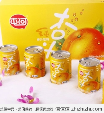 中粮 屯河 杏汁礼盒250ml*10罐 京东商城价格35 
