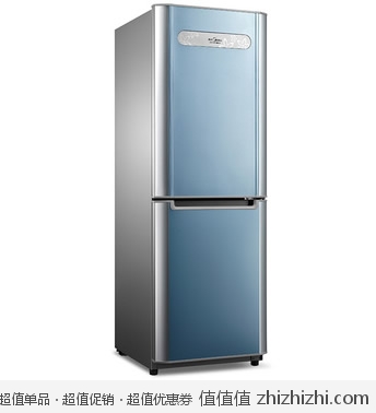 美的（Midea） BCD-185QM 185升 双门冰箱（天蓝双色） 京东商城价格1299包邮