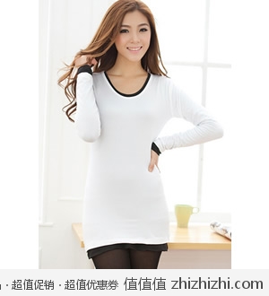 2012秋冬新款修身百搭大码女式打底衫 淘宝网21.8包邮