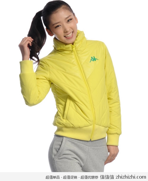 <font color=#ff6600>2折！</font>卡帕 Kappa 女式夹棉服  亚马逊中国价格114包邮