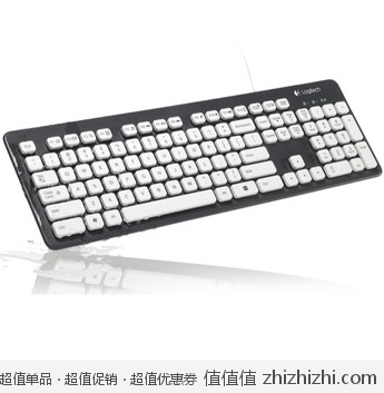 罗技 Logitech K310 超薄有线水洗键盘 易迅网上海仓价格139，下单减10元，<font color=#ff6600>实付129</font>，赠送威高 多功能电脑清洁套装！
