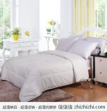 维众 纯羊毛单人冬被（150*215cm） 亚马逊中国价格129包邮 