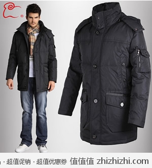 北极绒正品 新款冬装中老年羽绒服 天猫396包邮