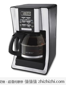 实用！Mr.Coffee BVMC-SJX33GT 可编程咖啡机，<font color=#ff6600>一次可以喝12杯！</font>美国Amazon$23.99，海淘到手约￥350，同款淘宝代购在￥890+