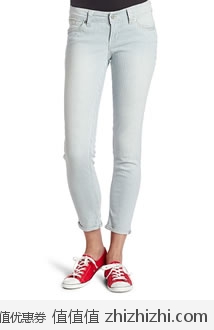 超值！李维斯 Levi's 女士纯棉个性条纹九分裤 美国Amazon$21 海淘到手约￥180