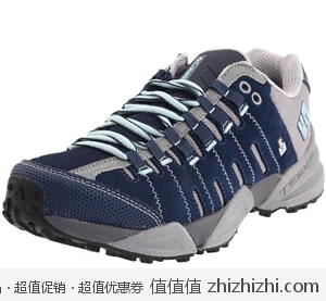 历史低价！哥伦比亚 Columbia 女士真皮网格透气跑鞋，美国Amazon $57.72，海淘到手约￥434
